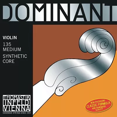 Thomastik Dominant 4/4 Violin Strings 4/4 D String Silver Ball End D String Slvr • $26.50