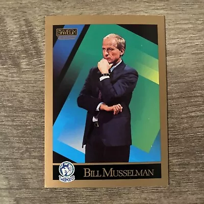 1990-91 SkyBox Minnesota Timberwolves Basketball Card #316 Bill Musselman Coach • $0.99