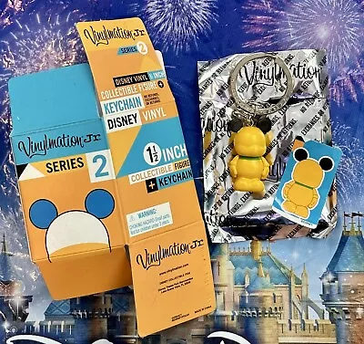 Disney Vinylmation Jr 1.5  - Series 2 - Figure Key Chain - Pluto • $4.99