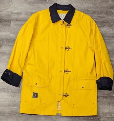 L-RL Lauren Active Ralph Lauren Women Yellow Raincoat  Usrl Marine Size Small  • $65