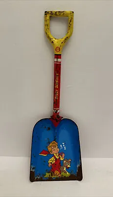 Vintage OHIO ART Sand Shovel - Happy Whistling Boy With Shovel And Dog • $14.99