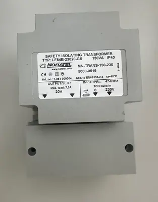 NORATEL LF84B-23020-GS Safety Isolating Transformer • £100
