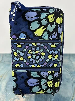 VERA BRADLEY Accordion Wallet - Indigo Pop - Exact One - Navy Blue • $14.99