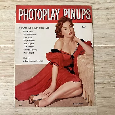 1955 Photoplay Pinups No 5 Vintage Magazine Marilyn Monroe Jeanne Crain  • $49.99