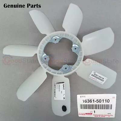 Genuine Toyota LandCruiser 200 79 Series VDJ 1VD 4.5 Diesel V8 Cooling Fan Blade • $186.86