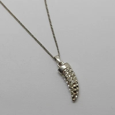 £29.99 • Buy Solid Sterling Silver 925 Necklace & Pendant  Bz255 18  Detailed Horn Of Plenty