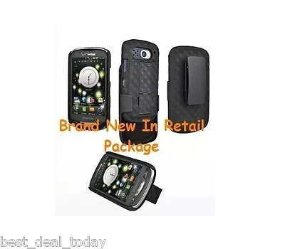 Verizon OEM Shell Holster Combo Case Clip Fit For Pantech Breakout ADR8995 8995 • $19.76