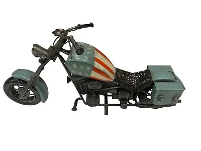 Vintage Handmade 1968  Tin Easy Rider-Harley Davidson Chopper Metal Toy • $91.67