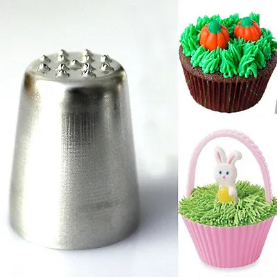 Grass Hair Icing Piping Nozzle Tip Cupcake Cake Decorating Pastry Tip Too-ca • $0.96