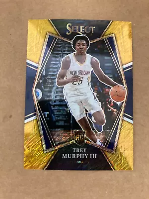 2021-22 Panini-Select Trey Murphy III #151 Premier Level Gold Shimmer SSP  4/10 • $395.95