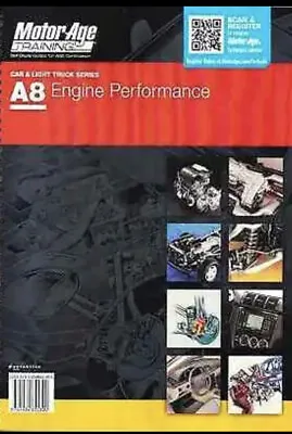 MotorAge A8 ASE Automotive Engine Performance Test Prep Study Manual Guide 55300 • $32.95