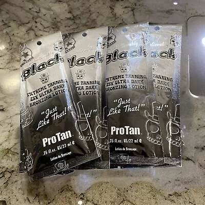 £5.99 • Buy Pro Tan Unbelievable Black 25 X Ultra 4 X SUNBED LOTIONS SACHETS 