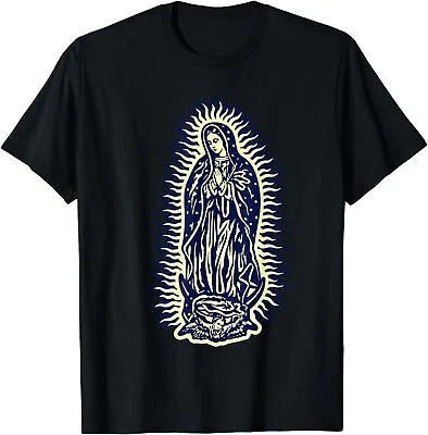 Virgen De Guadalupe Mother Mary Virgin Mother Christian Shirt S-3XL • $9.99