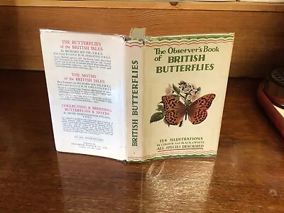 £19.99 • Buy Observers Book Of British Butterflies 1954: