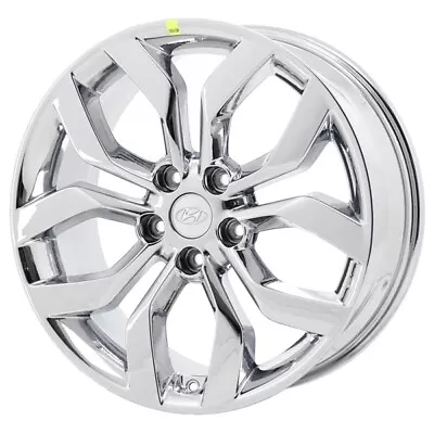18  Hyundai Veloster Pvd Bright Chrome-w Wheel Rim Factory Oem 70814 2012-2019 • $395
