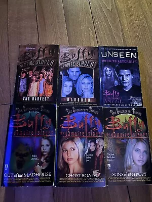 Lot Of 6 Buffy The Vampire Slayer Paperback Novels Gatekeeper Trilogy & More TPB • $12.99