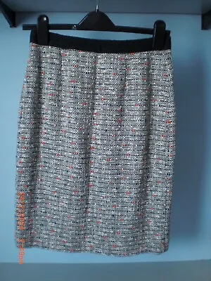 Multi Coloured Pencil Skirt By Austin Reed Size 8. Back Zip And Vent. • £14.99