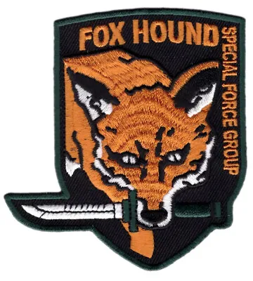 Fox Hound Special Forces Metal Gear Solid Tactical Morale Patch • £6.50