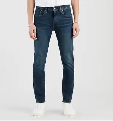 Genuine Levis 512 Slim Taper Fit Stretch Mens Denim Jeans Blue • £34.99