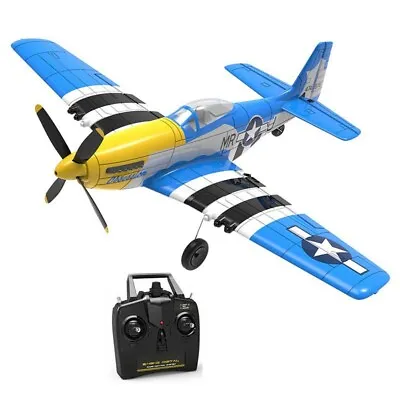 Eachine P51 Mustang V2 400mm Wingspan RC Warbird RTF With 2 Batteries AU Stock • $176.25