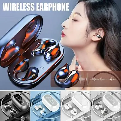 £11.39 • Buy Ear Bone Conduction Earring Type Sports Clip Ear Wireless Earphone