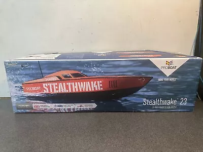 Pro-Boat StealthWake 23  Deep-Vee Ready-To-Run R/C Boat PRB08015 • $10.50