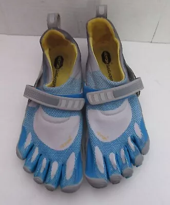 Vibram Fivefingers Shoes W346 Bikila Blue Barefoot Womens Sz 41 / US 9.5 • $21.95