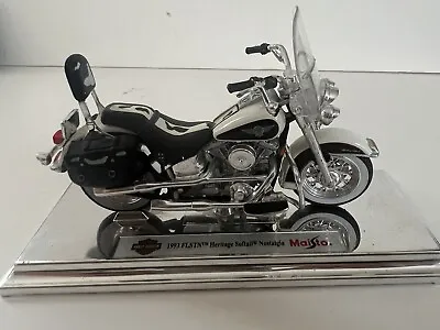 Maisto 1993 Harley Davidson FLSTN Heritage Softail Motorcycle Bike Model Toy • $14