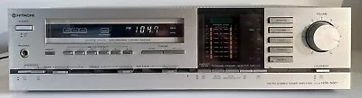 HITACHI HTA-5001 AM FM Stereo Tuner Amplifier Receiver SILVER-JAPAN • $69