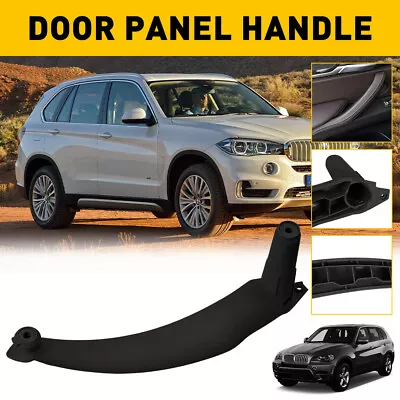 Front Or Rear Right Interior Door Panel Handle For 07-13 BMW E70 X5 SAV Black • $12.99