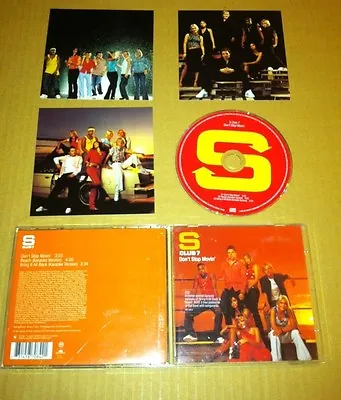 S CLUB 7 Don’t Stop Movin W/ KARAOKE TRX & POSTCARDS CD Single USA Seller Sclub7 • $24.99