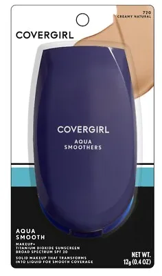 New Covergirl Aqua Smooth Makeup Foundation SPF 20 ~ You Choose • $6.95