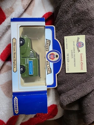 £3.44 • Buy Ltd Ed Oxford Diecast MM028 Morris Minor Post Office Telephones London 329/ 2000