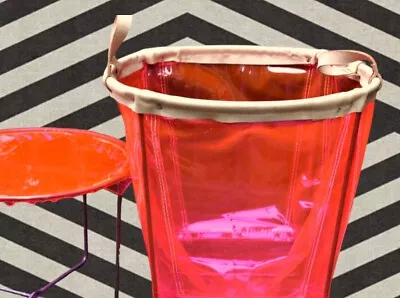 Victoria's Secret Big Hot Barbie Pink Jelly Store Display Storage Bin Basket • $157.17