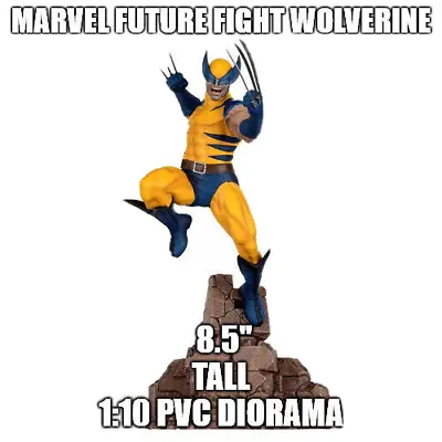 $44.95 • Buy Marvel Future Fight Wolverine 8.5  1:10 Diorama Toy Figure Pvc Statue X-men X-23
