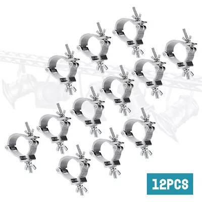 12 Pack 2  Truss O Clamp Heavy Duty Load 220lbs Stage DJ Lighting Hook Mount NEW • $36.10