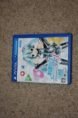 US Seller Miku Hatsune Project DIVA F Sony PlayStation Vita NTSC-J Japanese • $9.99