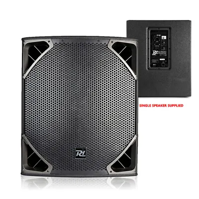 Active Powered PA SubWoofer 18 Inch HIgh Pass Bass Speaker 1400W DJ Disco Club • £685