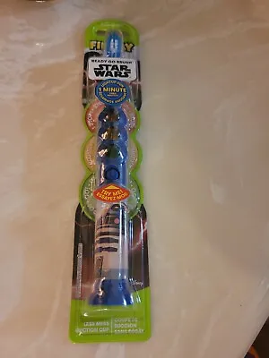 Star Wars R2D2  Firefly Lightup Timer Toothbrush  • £2.61