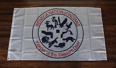 $11.97 • Buy Seneca Nation Banner Flag Native American Indian Tribe Keeper Of Western Door