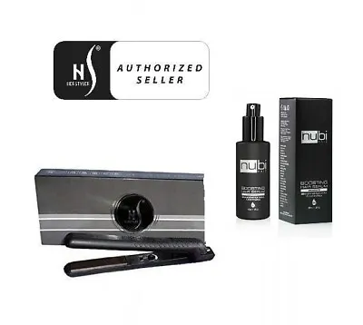 $65 • Buy Herstyler Super Styler 1.25   Hair Straightener Flat Iron + Free Nubi Hair Serum