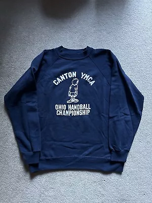 Vintage Canton YMCA Championship Navy Sweater-Size L • $50