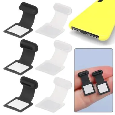 Port Block Metal Stopper Anti Dust Plug For Type C Micro IOS Iphone Samsung • £3.16