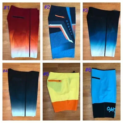 $27.99 • Buy NEW OAKLEY NWT Mens Board Shorts Swimwear Surf Pant Size 32 34 36 38 40