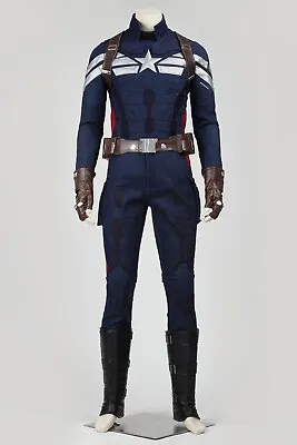Captain America 2 The Winter Soldier Stephen Rogers Halloween Cosplay Costume • $759.99