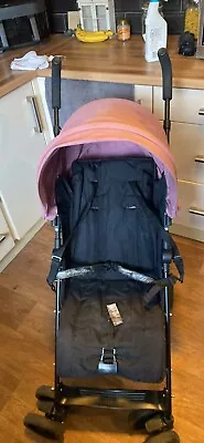 Mamas And Papas Cruise Buggy/Stroller - Pink& Black • £40