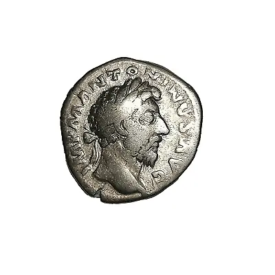 Roman Silver Denarius Coin Of Marcus Aurelius ( 161-180 AD )  Providentia  • £79