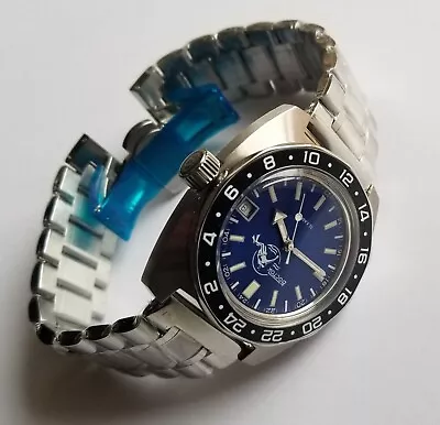 Automatic Watch. Vostok Amphibian. 17004B. 24H.  20 ATM. • $167.99