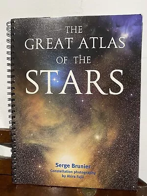 The Great Atlas Of The Stars -Spiral Bound Paperback • $14.30