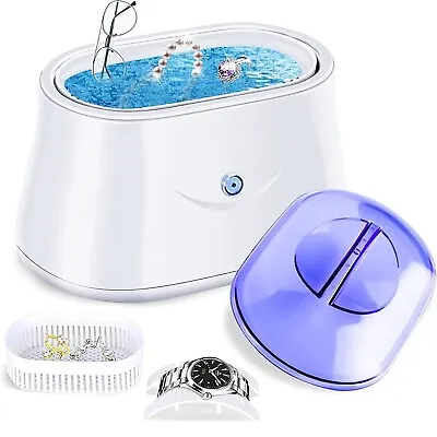 Professional Ultrasonic Jewelry Cleaner With Timer Portable Cleaning Machine • $23.99